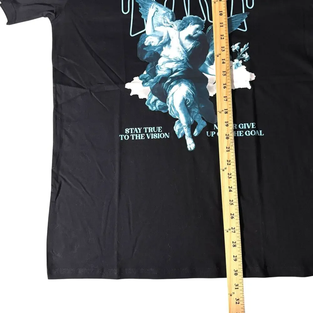 THRT Denim Stay True To The Vision T-shirt Men’s L - Streetwear Preppy Angelic - Picture 11 of 12